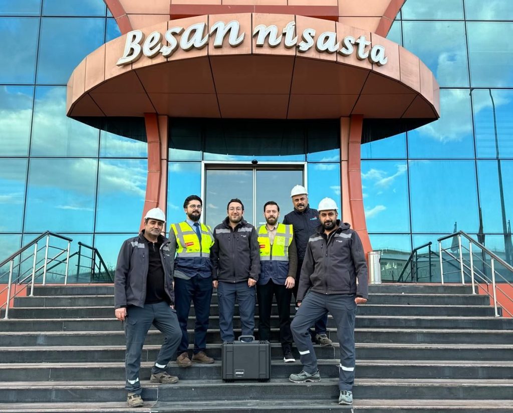 Beşan Nişasta Gaziantep tesislerinde IMPEKLub Akıllı Yağlama Sistemi kurulumu ve teknik ekip.